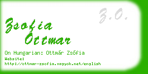 zsofia ottmar business card